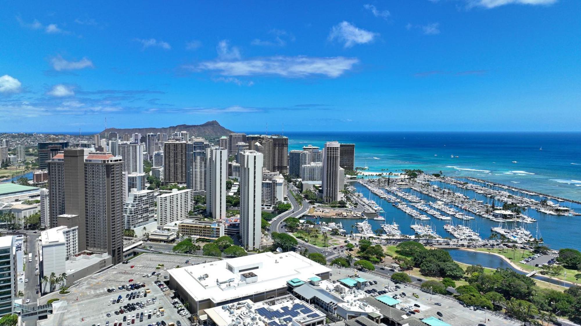 Luxury Ala Moana Resort 25Th Floor With Balcony Honolulu Ngoại thất bức ảnh